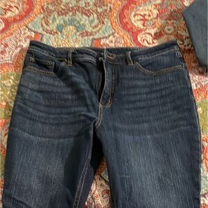 DuJour stretch ruffle hem